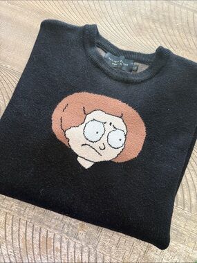 Daylight Curfew LIMITED EDITION 133/150 Large Rick and Morty Character Sweater